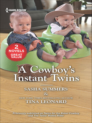 cover image of A Cowboy's Instant Twins